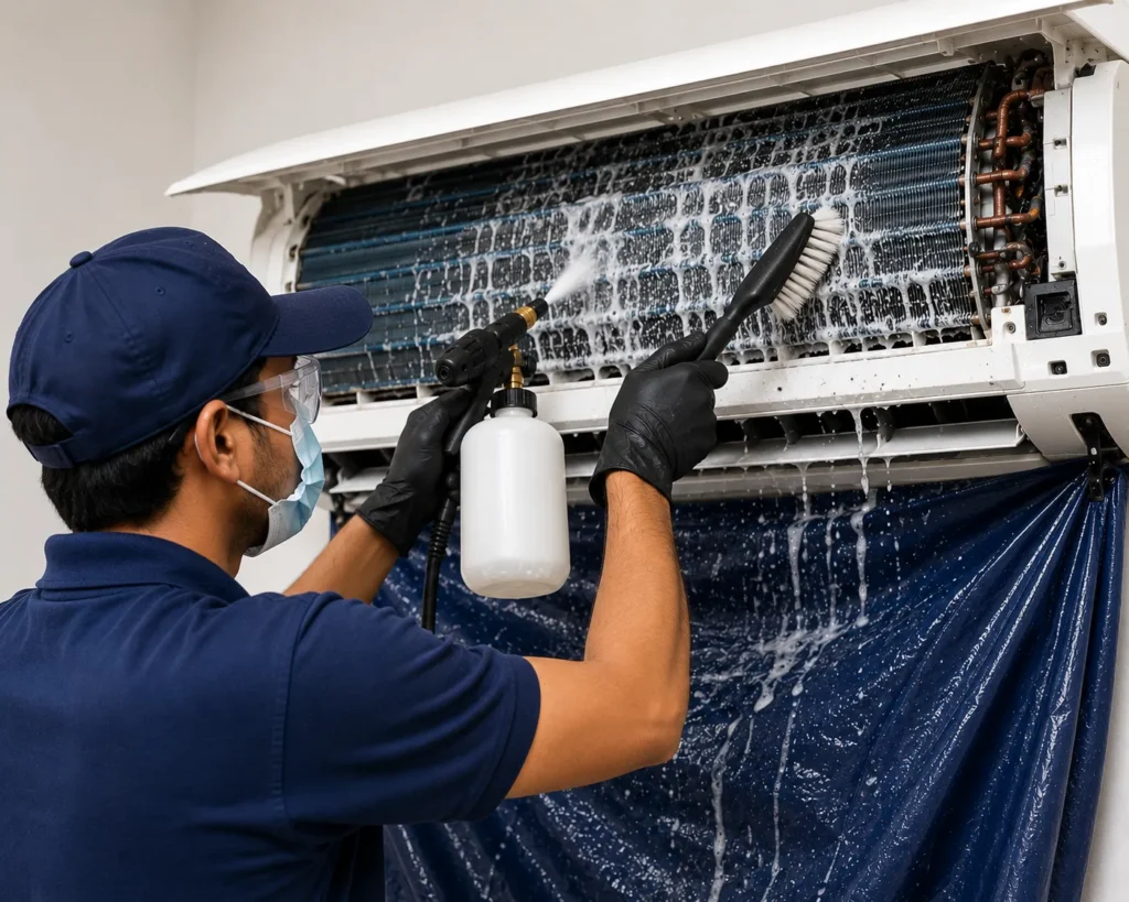 Actron AC Deep Chemical Cleaning