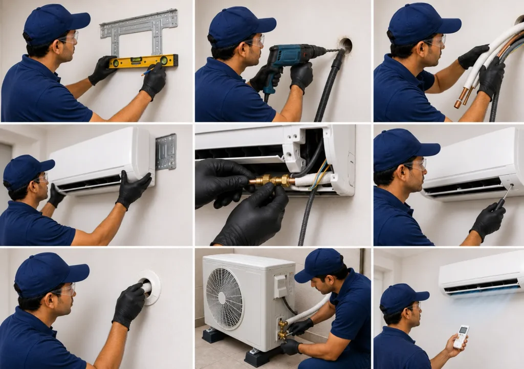 Actron AC Re-Installation